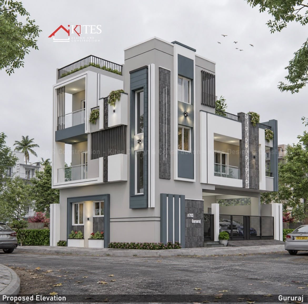Gururaj Residence Elevation